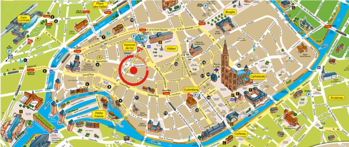 70 M² Strasbourg Appart City Center Екстериор снимка
